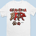 Custom Name Mama Bear Gifts for Moms - Personalized Apparel