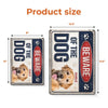 Custom Photo Step Inside If You Dare - Dog & Cat Personalized Custom 3D Inflated Effect Printed Home Decor Metal Sign - House Warming Gift For Pet Owners, Pet Lovers
