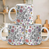 The Most Beautiful Flowers Bloom In A Mother’s Love - Family Personalized Custom 3D Inflated Effect Printed Mug - Mother's Day, Gift For Mom, Grandma