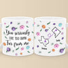 Long Distance You’re Too Far, But Forever Close - Bestie Personalized Custom 3D Inflated Effect Printed Mug - Gift For Best Friends, BFF, Sisters
