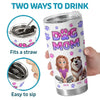 Furry Friends, Full Heart - Dog & Cat Personalized Custom 3D Inflated Effect Printed Tumbler - Gift For Pet Owners, Pet Lovers