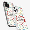 A Name Written In Love, Grandma - Family Personalized Custom Clear Phone Case - Mother's Day Gift For Mom, Grandma