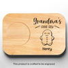 Sweet Moments, Sweeter Treats - Family Personalized Custom Engraved Wooden Tea & Snack Board - Mother's Day, Gift For Mom, Grandma