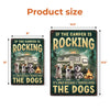 If The Camper’s Wobbling, I Swear It’s The Dogs’ Fault - Dog Personalized Custom Home Decor Metal Sign - House Warming Gift For Pet Owners, Pet Lovers
