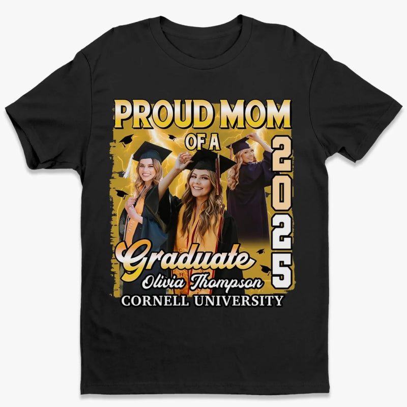 Custom Name Graduation Gifts for Proud Moms - Personalized Apparel