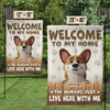 My House, My Rules - Dog Personalized Custom Flag - Gift For Pet Owners, Pet Lovers