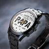 Best Dad, Best Memories - Family Personalized Custom Men's Watch - Father's Day, Gift For Dad, Grandpa