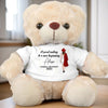 Diploma In Hand, Future In Sight - Family Personalized Custom Teddy Bear Plush - Graduation Gift For Family Members, Siblings, Brothers, Sisters