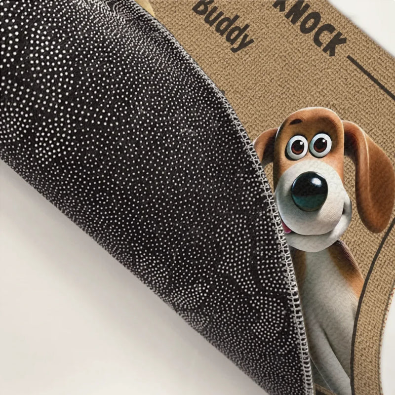 Our Pawsome Greeters Are Always On Duty - Dog Personalized Custom Home Decor Decorative Mat - House Warming Gift For Pet Owners, Pet Lovers