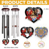 Custom Photo I'm Always With You - Memorial Personalized Custom Wind Chime Suncatcher - Sympathy Gift For Family Members