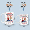 Proud To Be Your Dad, Forever - Family Personalized Custom 3D Inflated Effect Printed Mug - Father's Day, Gift For Dad, Daughter