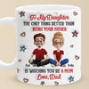 Proud To Be Your Dad, Forever - Family Personalized Custom 3D Inflated Effect Printed Mug - Father's Day, Gift For Dad, Daughter