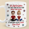 Proud To Be Your Dad, Forever - Family Personalized Custom 3D Inflated Effect Printed Mug - Father's Day, Gift For Dad, Daughter