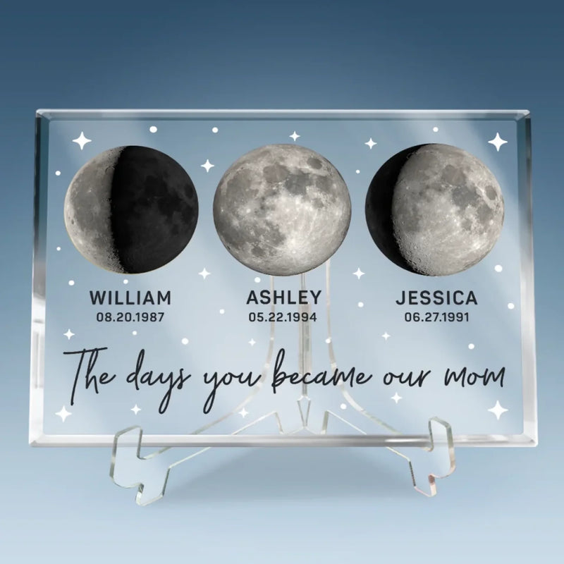 A Mother's Love, Always Guiding Us - Family Personalized Custom Rectangle Shaped Acrylic Plaque - Mother's Day, Gift For Mom, Grandma