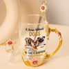 A House Without Dogs Is Like A Garden Without Flowers - Dog Personalized Custom Enamel Flower Tea Cup With Lid & Spoon - Gift For Pet Owners, Pet Lovers