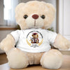 Educated, Empowered, Excelling - Family Personalized Custom Teddy Bear Plush - Graduation Gift For Family Members, Siblings, Brothers, Sisters