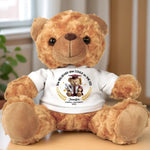 Custom Name College Graduation Gifts for Her - Personalized Teddy Bear Plush