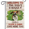 Custom Photo Tail Wags And Paw Prints Only - Dog & Cat Personalized Custom Flag - Gift For Pet Owners, Pet Lovers