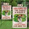 Custom Photo Tail Wags And Paw Prints Only - Dog & Cat Personalized Custom Flag - Gift For Pet Owners, Pet Lovers