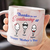 We Are Your Greatest Miracle - Family Personalized Custom Marble Mug - Mother's Day, Gift For Mom, Grandma