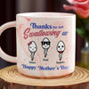 We Are Your Greatest Miracle - Family Personalized Custom Marble Mug - Mother's Day, Gift For Mom, Grandma