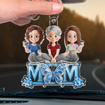 Custom Name Mom Gifts for Mothers - Personalized Car Ornament