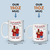 Celebrating Your Success - Family Personalized Custom Mug - Graduation Gift For Daughter
