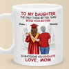 Celebrating Your Success - Family Personalized Custom Mug - Graduation Gift For Daughter