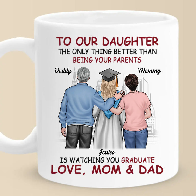 Custom Name Graduation Gifts for Daughter - Personalized Mugs