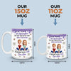 A Mother’s Love Knows No Bounds - Family Personalized Custom 3D Inflated Effect Printed Mug - Mother's Day, Gift For Mom, Daughter
