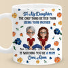 A Daughter Is A Miracle In Disguise - Family Personalized Custom 3D Inflated Effect Printed Mug - Mother's Day, Gift For Mom, Daughter