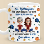 Custom Mother Daughter Gifts for New Moms - Personalized Mug