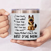 A Dog’s Love Never Ends - Dog Personalized Custom 14oz Stainless Steel Tumbler With Handle - Gift For Pet Owners, Pet Lovers