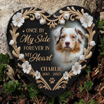 Custom Pet Photo Memorial Gifts for Dog Lovers - Personalized Memorial Stone