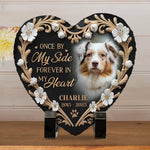 Custom Pet Photo Memorial Gifts for Dog Lovers - Personalized Memorial Stone