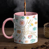 Together Always, Never Apart - Family Personalized Custom 3D Inflated Effect Printed Accent Mug - Mother's Day, Gift For Mom, Grandma