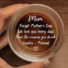 We Love You Everyday - Family Personalized Custom Whiskey Glass - Mother's Day, Gift For Mom, Grandma