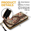 The Heart Of The Family - Family Personalized Custom Leather Long Wallet - Mother's Day, Gift For Mom, Grandma