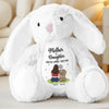 A Bond That Time Can’t Break - Family Personalized Custom Easter Bunny Plush - Mother's Day, Gift For Mom, Daughter