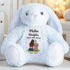 A Bond That Time Can’t Break - Family Personalized Custom Easter Bunny Plush - Mother's Day, Gift For Mom, Daughter