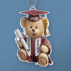 Teddy’s Proud Of You - Family Personalized Custom Car Ornament - Acrylic Custom Shaped - New Arrival, Graduation Gift For Family Members, Siblings, Brothers, Sisters