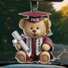 Teddy’s Proud Of You - Family Personalized Custom Car Ornament - Acrylic Custom Shaped - New Arrival, Graduation Gift For Family Members, Siblings, Brothers, Sisters