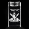 Custom Photo In Spirit, I’m Always Near - Memorial Personalized Custom 3D Crystal Photo Laser Engraved, Crystal Candle Holder - Sympathy Gift For Pet Owners, Pet Lovers