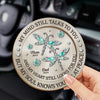 In Loving Remembrance - New Arrival, Memorial Personalized Custom Car Visor Clip - Sympathy Gift For Family Members AMZ