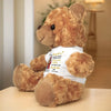 Our Hard Work Has Made Us So Proud - Family Personalized Custom Teddy Bear Plush - Graduation Gift For Daughter
