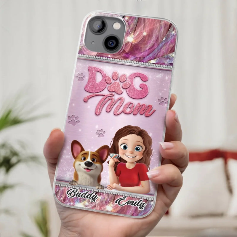 Forever My Best Friend - Dog Personalized Custom Clear Phone Case - Gift For Pet Owners, Pet Lovers