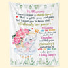 Mommy, I Love You Already - Family Personalized Custom Blanket - Mother's Day, Baby Shower Gift, Gift For First Mom