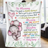 Already Your Baby, Forever Loved - Family Personalized Custom Blanket - Mother's Day, Baby Shower Gift, Gift For First Mom