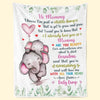 Already Your Baby, Forever Loved - Family Personalized Custom Blanket - Mother's Day, Baby Shower Gift, Gift For First Mom