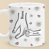 Mom, You Make Us Whole - Family Personalized Custom 3D Inflated Effect Printed Mug - Mother's Day, Gift For Mom, Grandma